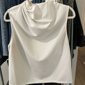 Zara White Blouse